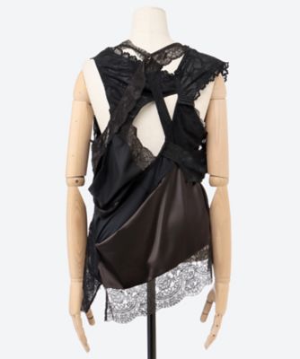 PEACH JOHN Wネームレースブラウス JQ―B005―051