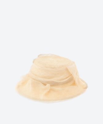 JUNYA WATANABE (Women)/ジュンヤ ワタナベ ケンマ草&times;シナマイハット　ＪＱ―Ｋ６０４―０５１