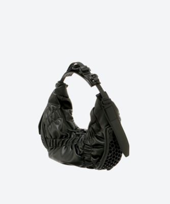 INNERRAUM Wネームギャザー入りハンドBAG JQ―K203