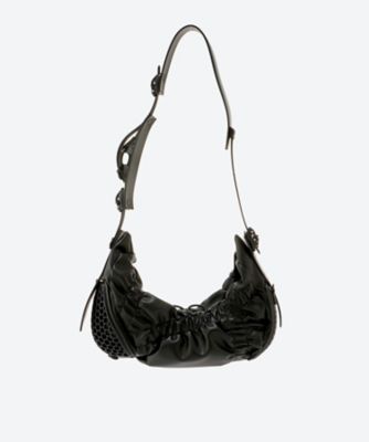 INNERRAUM Wネームギャザー入りハンドBAG JQ―K203