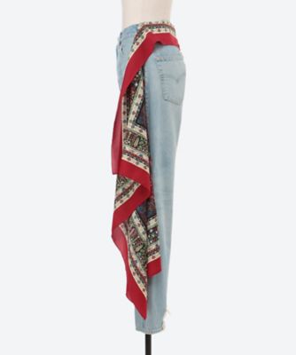 Levi's Wネームスカーフ付デニムパンツ JQ―P201―051