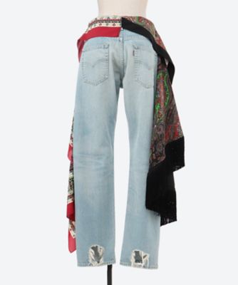 Levi's Wネームスカーフ付デニムパンツ JQ―P201―051