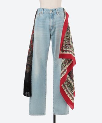 Levi's Wネームスカーフ付デニムパンツ JQ―P201―051