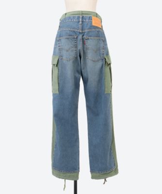 Levi's Wネームカーゴ×デニムパンツ JQ―P203―051