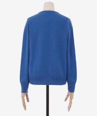 カシミヤクルーネックセーター H25―001 | GARE DE LYON (Women