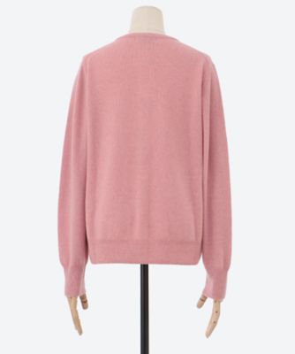 MITSUKOSHI 三越 カシミヤ　カーディガン カシミヤ×スーパーキッドモヘア Vネックカーディガン | TOMORROWLAND