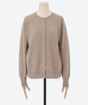 カシミヤクルーネックカーディガン H25―003 | GARE DE LYON