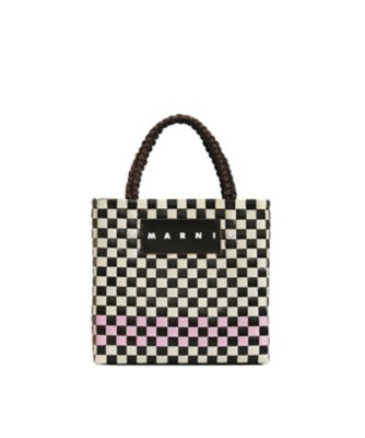 ＜MARNI MARKET＞ジャージーハンドル　ミニバスケット