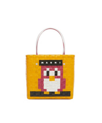 ＜MARNI MARKET＞オウル　ミニバスケットバッグ