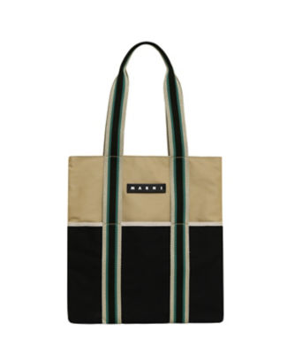 ＜MARNI MARKET＞カラーブロッキング　キャンバスバッグ