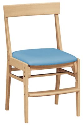 KARIMOKU (Baby & Kids)/カリモク XT0611 チェア ピュアオーク色 フローラルブルー色 机・デスク【三越伊勢丹/公式】