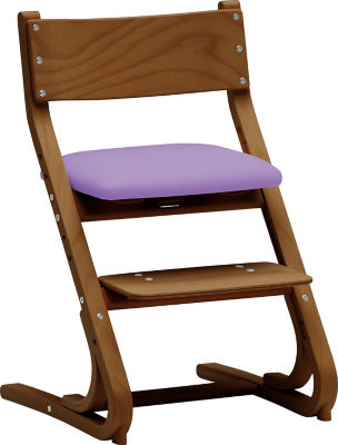 【受注生産】子供用食堂椅子 ＣＤ１０２７ モルトブラウンＢ色 