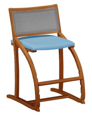 KARIMOKU (Baby & Kids)/カリモク XT2401 チェア モルトブラウンB色 フローラルブルー色 机・デスク【三越伊勢丹/公式】