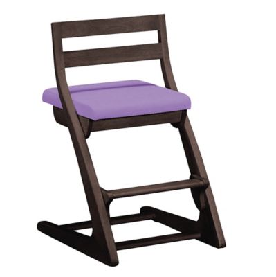 KARIMOKU (Baby & Kids)/カリモク CU1017 チェア スモークドオーク色 ラベンダーパープル色 机・デスク【三越伊勢丹/公式】