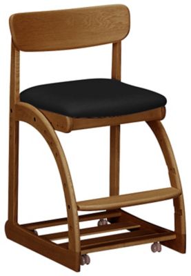 KARIMOKU (Baby & Kids)/カリモク XT1811 チェア モルトブラウン色 ブラック色 机・デスク【三越伊勢丹/公式】