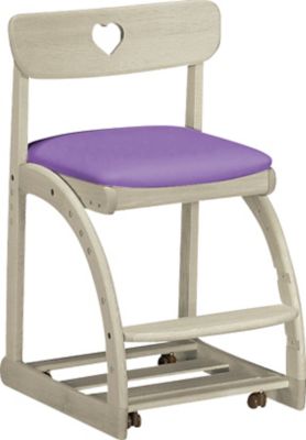 KARIMOKU (Baby & Kids)/カリモク XT1801 チェア シアーホワイト色 ラベンダーパープル色 机・デスク【三越伊勢丹/公式】