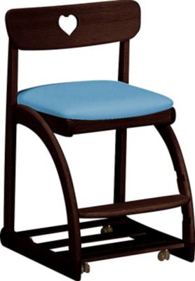 KARIMOKU (Baby & Kids)/カリモク XT1801 チェア モカブラウン色 フローラルブルー色 机・デスク【三越伊勢丹/公式】