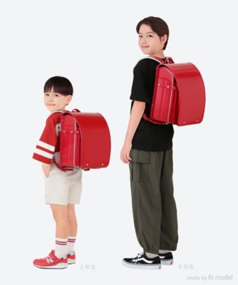 【送料無料】【２０２５年６月中旬以降届】【三越伊勢丹オリジナル】コードバンランドセル　レッド