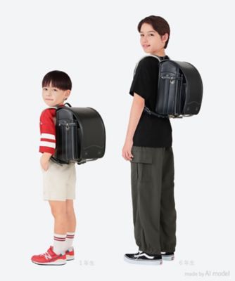 【送料無料】【２０２５年７月上旬以降届】【三越伊勢丹オリジナル】クラリーノキューブスタイリッシュランドセルネイビー×スカイ