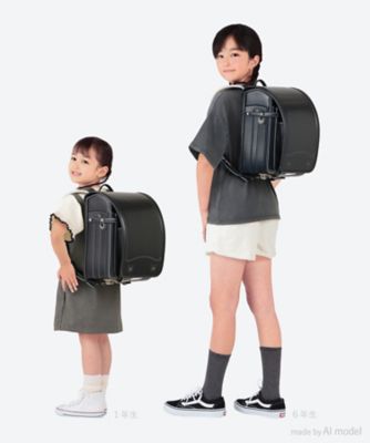 【送料無料】【２０２５年７月上旬以降届】【三越伊勢丹オリジナル】クラリーノキューブスタイリッシュランドセルネイビー×スカイ