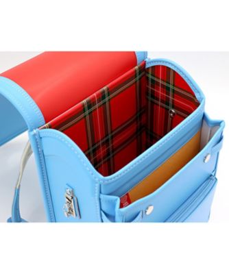 【２０２６年２月中旬以降届】ランドセル　ＣＯＣＯ　ｔａｒｔａｎ　２０２６（ココ　タータン２０２６）　スカイブルー