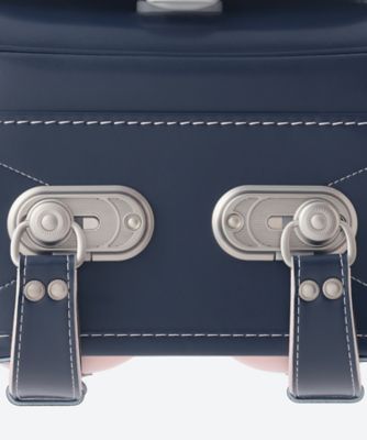 ２７【送料無料】【２０２７年２月中旬以降届】【三越伊勢丹オリジナル】ソアリングバタフライランドセル　ネイビー&times;シェルピンク