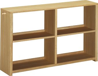 KARIMOKU (Baby & Kids)/カリモク QS4082 ユーティリティプラス 書棚 幅120cm ピュアオーク 机・デスク【三越伊勢丹/公式】