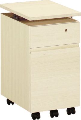 KARIMOKU (Baby & Kids)/カリモク SS0465 ユーティリティプラス ワゴン デスク奥行45cm専用 幅31cm シアーホワイト 机・デスク【三越伊勢丹/公式】