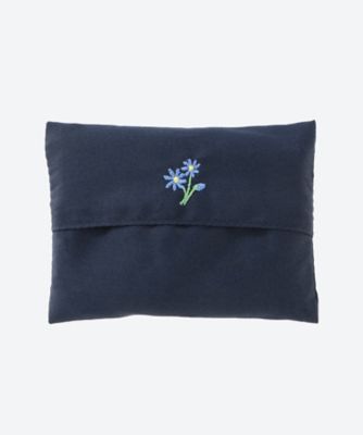 刺繍入ミニティッシュケース