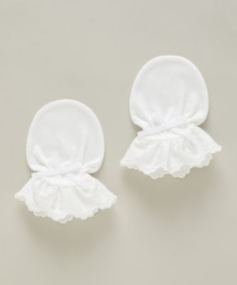 ＜ＫＩＳＥＴＴＥ　ｇｒａｎｄｅ＞ホワイトコレクション　ミトン