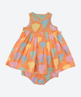 ＜STELLA McCARTNEY KIDS (Baby&Kids)＞シーシェルプリントワンピース＆ブルマ