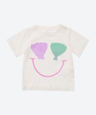 ＜STELLA McCARTNEY KIDS (Baby&Kids)＞シーシェルスマイルＴシャツ