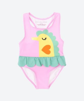 ＜STELLA McCARTNEY KIDS (Baby&Kids)＞シーホースプリントフリルスイムスーツ