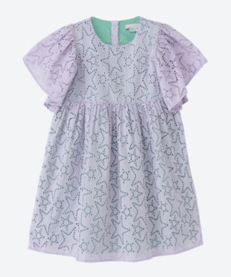＜STELLA McCARTNEY KIDS (Baby&Kids)＞スターアイレットレースドレス