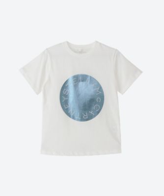 ＜STELLA McCARTNEY KIDS (Baby&Kids)＞メタリックロゴディスクＴシャツ