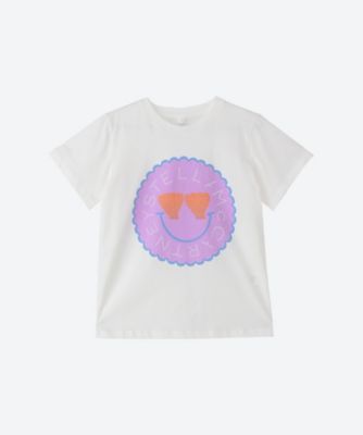 ＜STELLA McCARTNEY KIDS (Baby&Kids)＞シーシェルロゴディスクＴシャツ