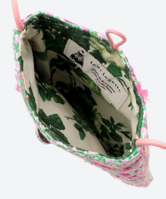 伊勢丹限定　ルールロジェット　ビジューボタンポーチ 伊勢丹限定 ルールロジェット ビジューボタンポーチ