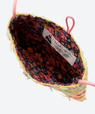 伊勢丹限定　ルールロジェット　ビジューボタンポーチ 伊勢丹限定 ルールロジェット ビジューボタンポーチ