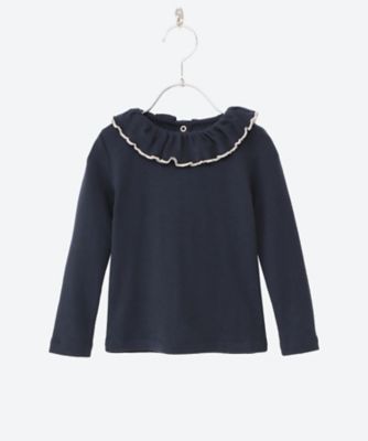 D2】Misha&Puff（ミーシャアンドパフ）2024AW Long Sleeve Boxy Top - Sprig Berry Lattice-  トップス