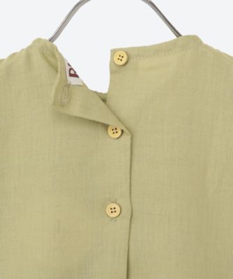 ワンピース　Ｌｉｎｅｎ　Ｄｒｅｓｓ　ｗｉｔｈ　Ｃｒｏｃｈｅｔ