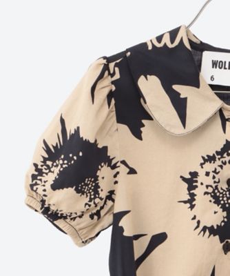ドレス　ＥＬＩＳＡＢＥＴＥ　ＢＯＴＡＮＩＣＡＬ　ＢＬＡＣＫ