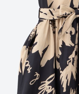 ドレス　ＥＬＩＳＡＢＥＴＥ　ＢＯＴＡＮＩＣＡＬ　ＢＬＡＣＫ