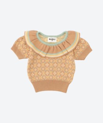MABLI (Baby&Kids)/マブリ ニットＴシャツ　ＭＡＢ５９１