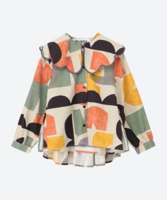 ＜WOLF&RITA (Baby&Kids)＞ブラウス　ＥＶＡ　ＧＥＯＭＥＴＲＩＥ
