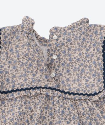[新品未使用]bebe organic ベビーセットアップ ラスト3m》Bebe Organic / Amelia Baby Set - Antique Rose | aalto koti