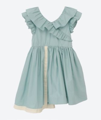THE MIDDLE DAUGHTER (Baby&Kids)/ミドルドーター ワンピース　ＲＯＵＮＤ　ＴＨＥ　ＢＬＯＣＫ
