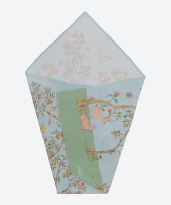 ATELIER CHOUX (Baby&Kids)/アトリエシュー おくるみ　Ｃａｒｒｅ－Ｉｎ　Ｂｌｏｏｍ　Ｂｌｕｅ