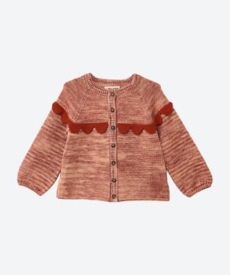 ＜Misha&Puff (Baby&Kids)＞カーディガン　Ｋ１１１９Ｆ２５