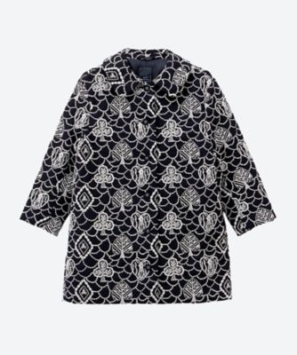 mina perhonen (Baby & Kids)/ミナ ペルホネン コート ADA6081PC navy アウター【三越伊勢丹/公式】