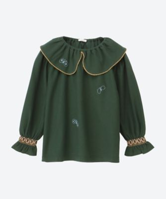 あっちゃん様　新品同様！ミナペルホネン　円形型ブラウス ブラウス ADA8482PC | mina perhonen (Baby&Kids)/ミナ